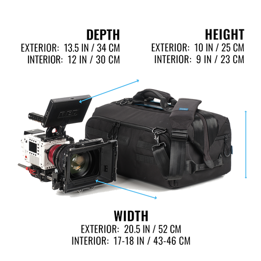 Tenba Cineluxe v2 Shoulder Bag 21 - Black