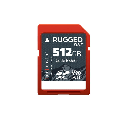 ProMaster SDXC Rugged™ CINE UHS-II V90 Memory Card