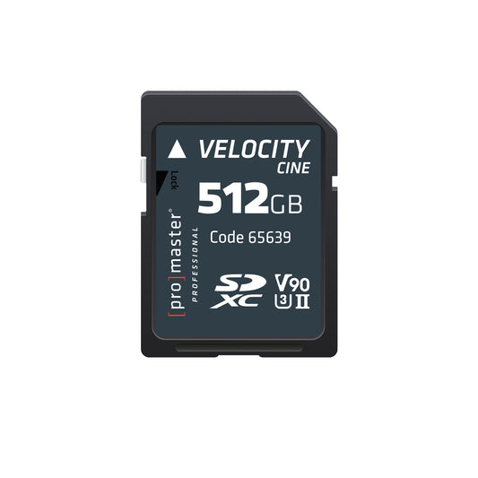 ProMaster SDXC Velocity CINE UHS-II V90 Memory Card