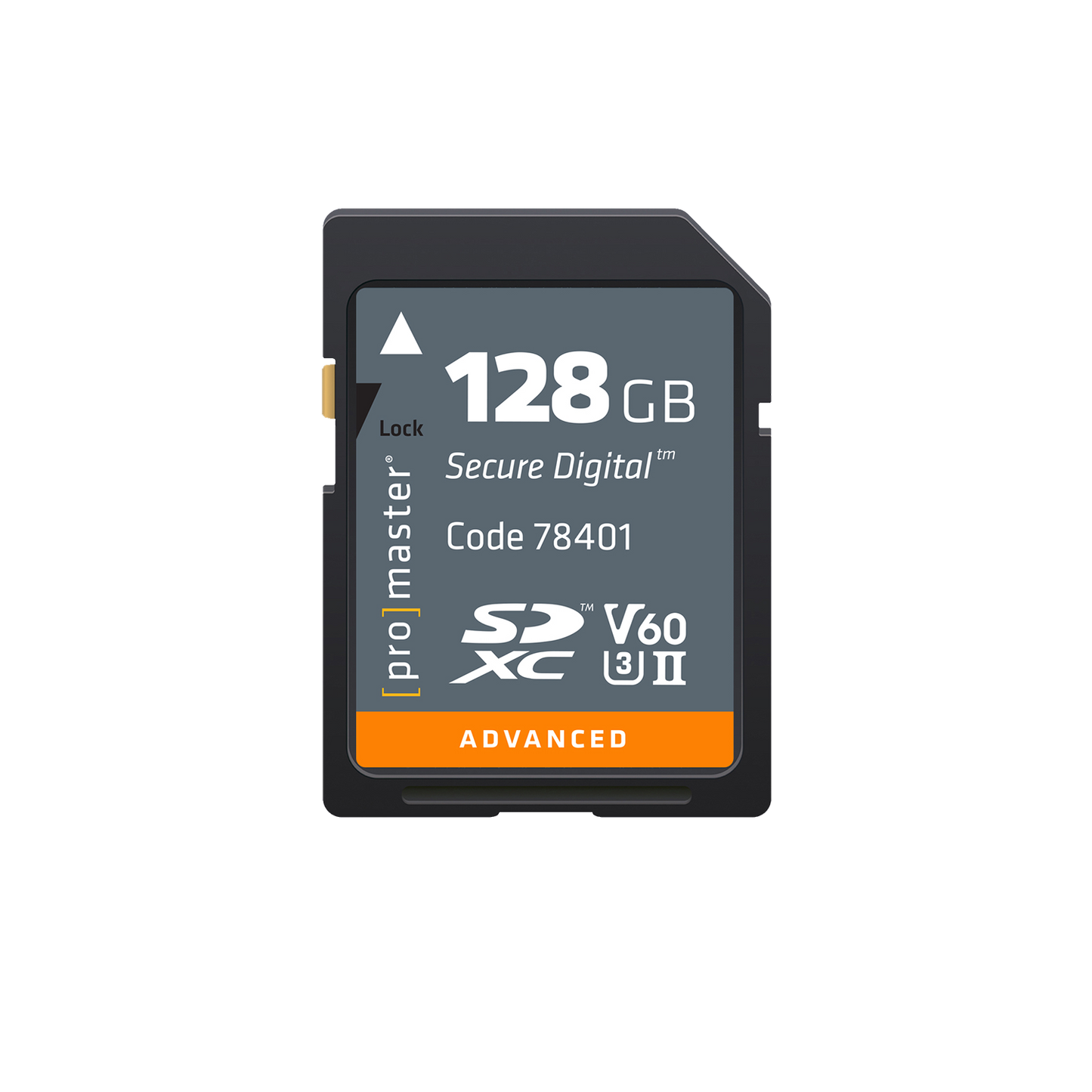 ProMaster SDXC 128GB Advanced UHS-II V60 Memory Card