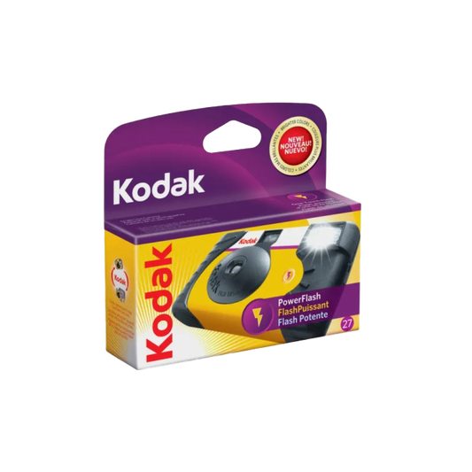 Kodak 800 ISO 35mm Power Flash Disposable Camera with Flash - 27 Exposures