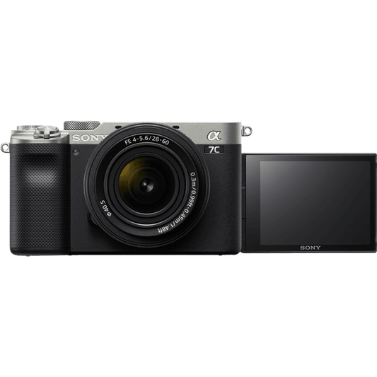 Sony Alpha a7C Mirrorless Digital Camera with FE 28-60mm Lens Kit - Silver