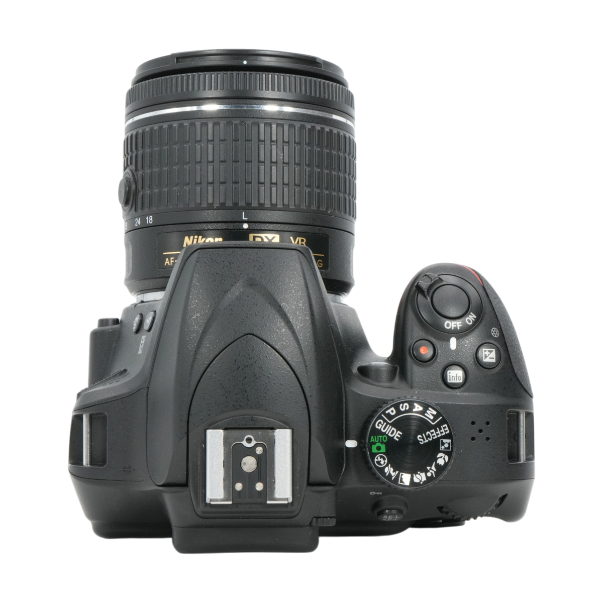 Nikon D3400 APS-C DSLR Camera with Nikon AF-p Nikkor DX 18-55mm f/3.5-5.6 G VR Lens