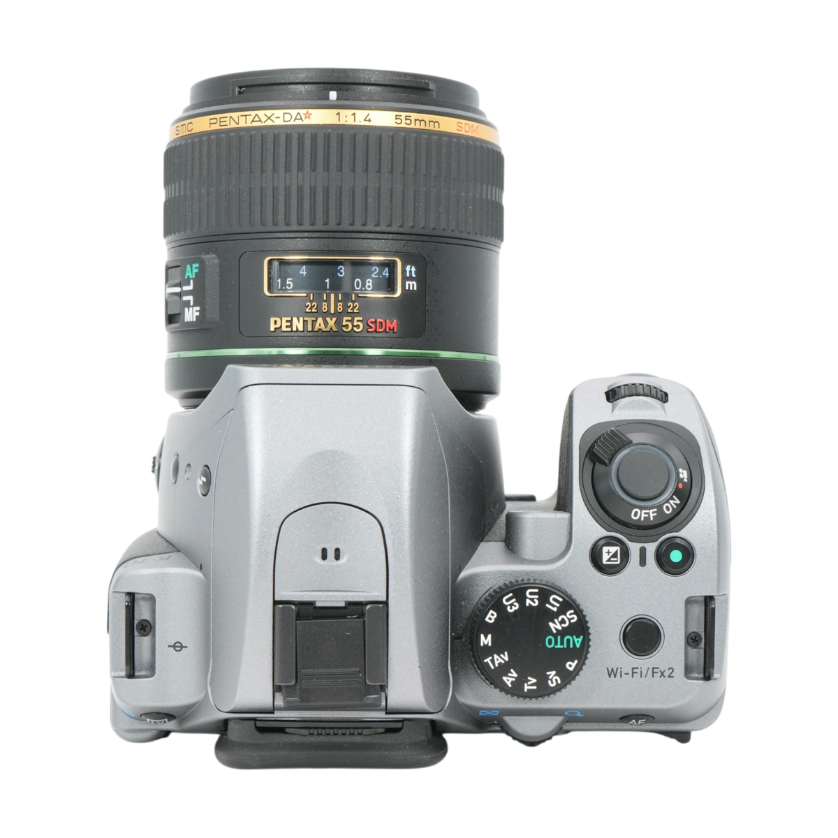 Pentax K70 APS-C DSLR Camera with Pentax-DA 55mm f/1.4 SDM Lens