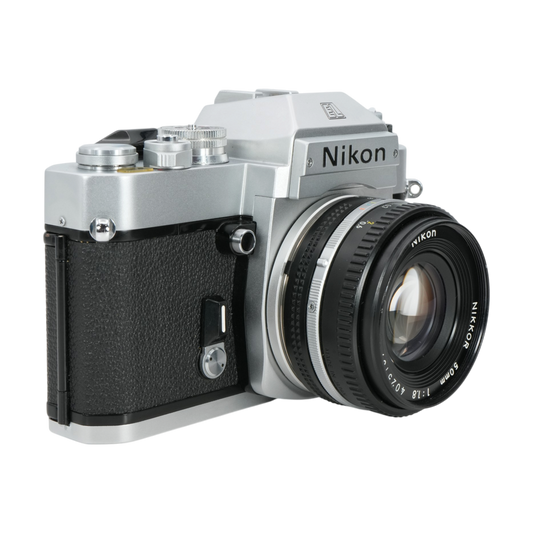 Nikon EL2 35mm Film Camera with Nikon AI-s 50mm f/1.8 Lens