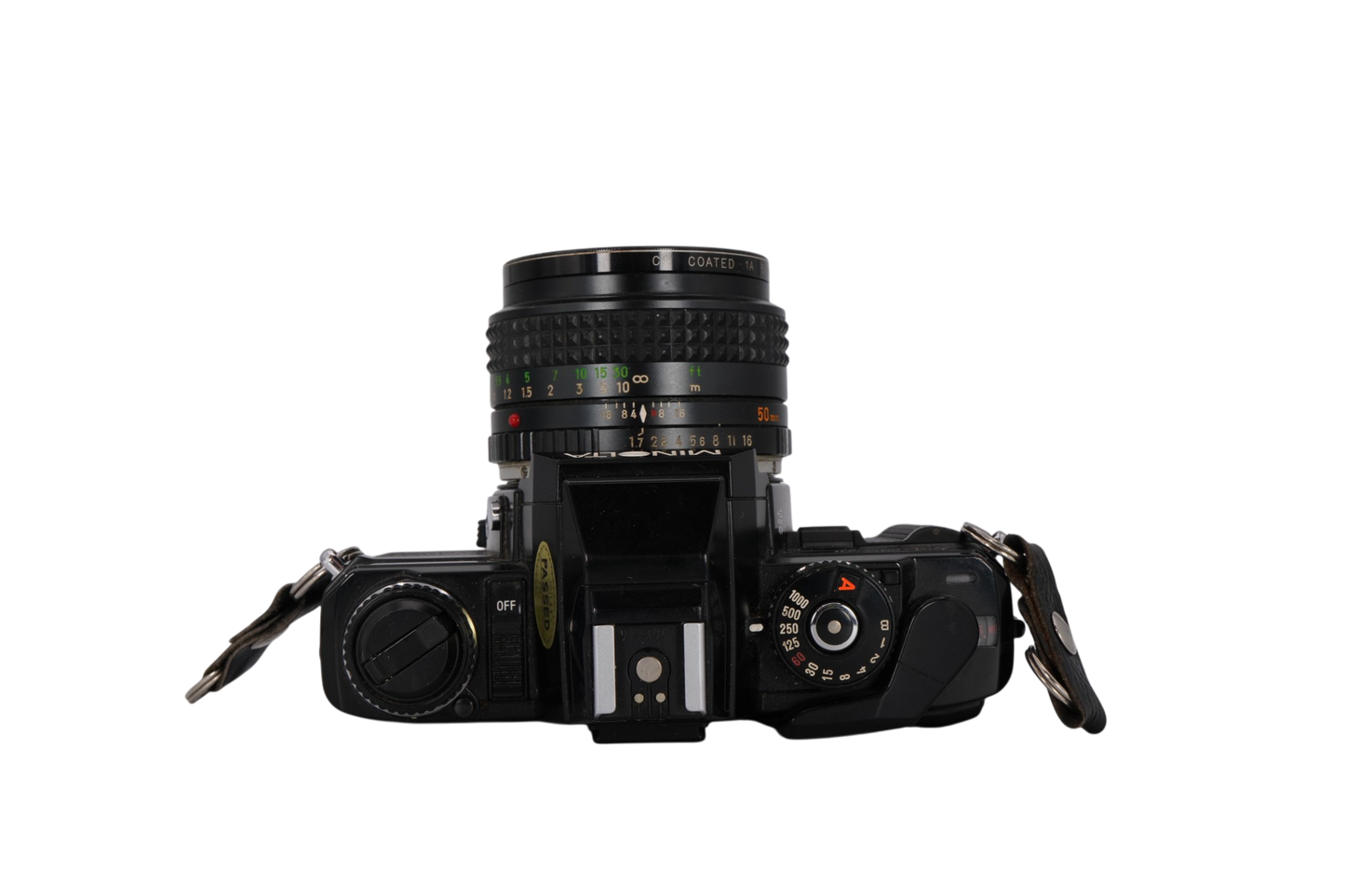 Minolta X-570 Film Camera with Minolta 50mm f/1.7 Prime Lens