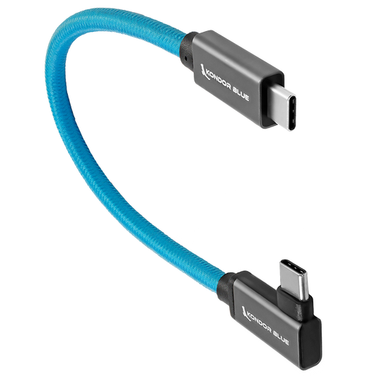 Kondor Blue USB-C to USB-C for SSD Recording & Charging Cable