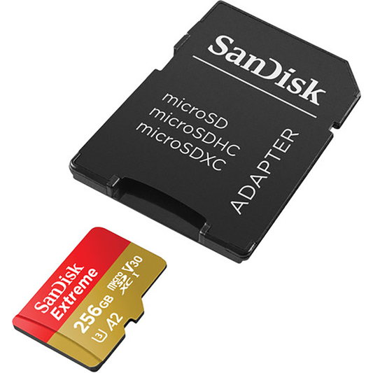 Sandisk Extreme MicroSD UHS-I Class 10 32GB Memory Card with Adapter