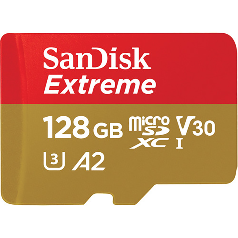 Sandisk Extreme MicroSD UHS-I Class 10 32GB Memory Card with Adapter