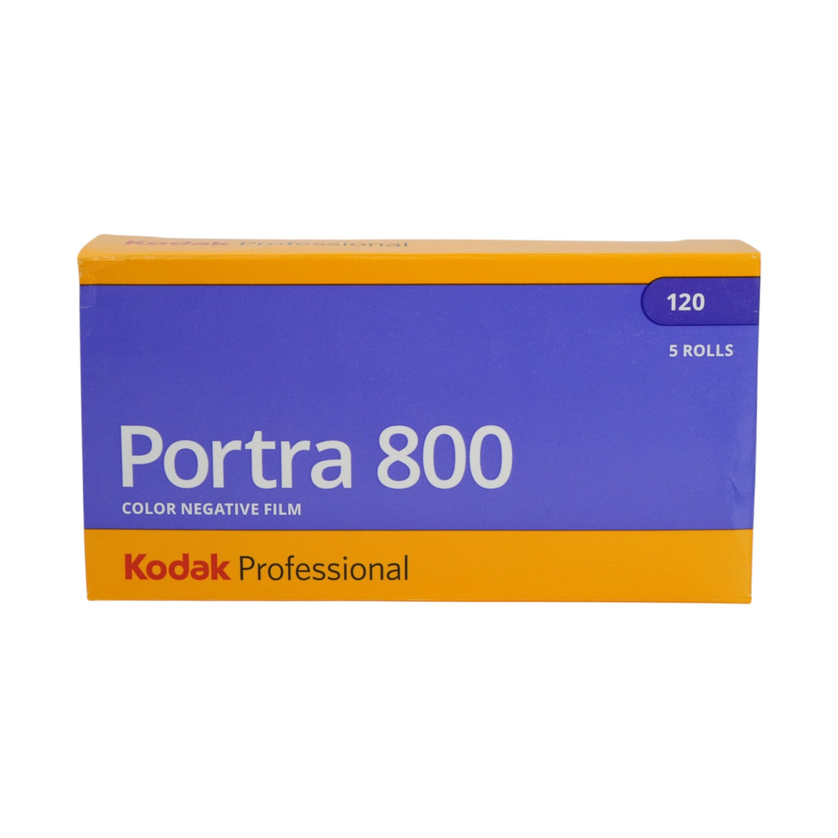 Kodak Professional Portra 800 Color Negative 120 Format Film, 5-Pack