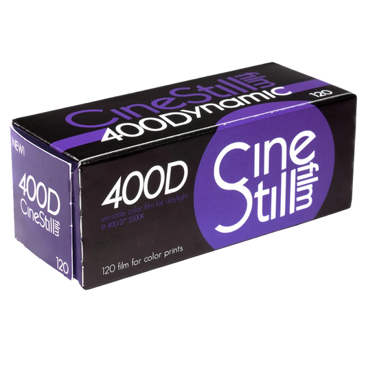 EXPIRED-CineStill 400Dynamic 400 Color Negative 120 Format Film