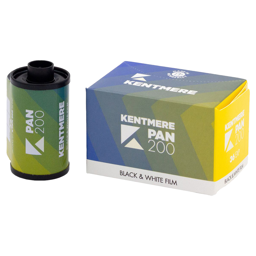 KENTMERE 200 Black & White Film - 35mm, 36 EXP