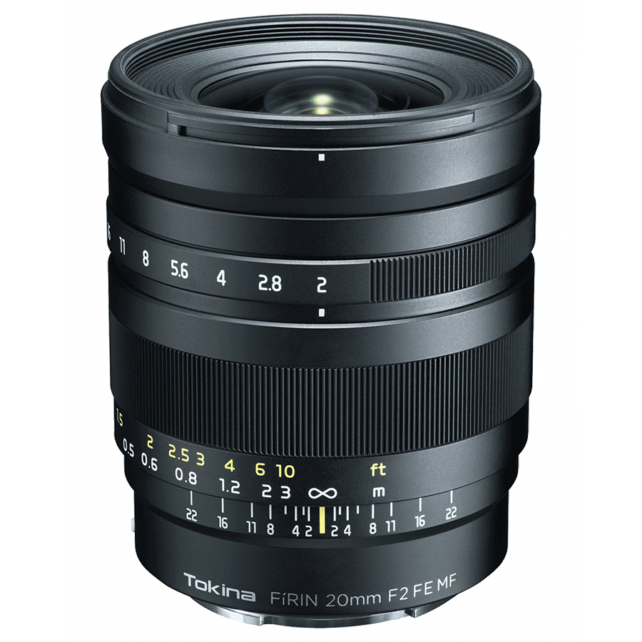 Tokina Firin Mf 20mm f/2 Fx Lens - Sony-E