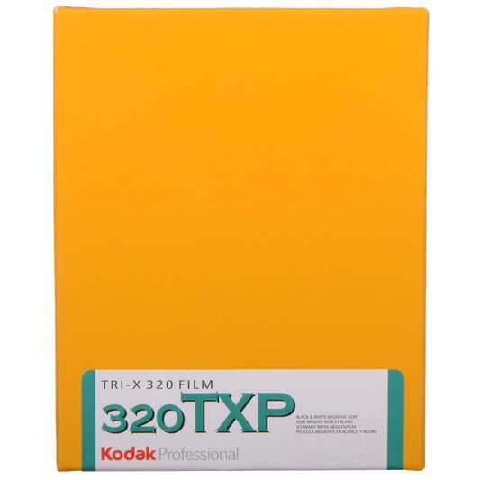 Kodak Professional Tri-X 320 Black & White Negative 4 x 5" Sheet Film, 10 Sheets