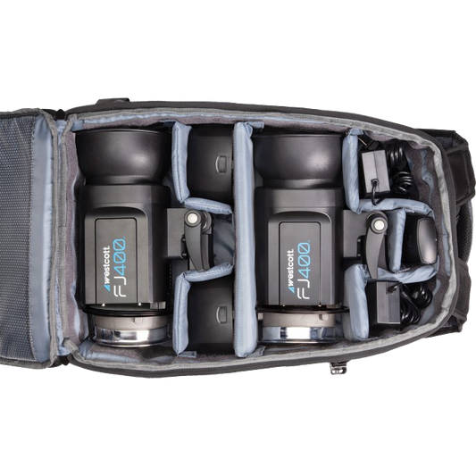 Westcott FJ400 Strobe 2-Light Backpack Kit with FJ-X3 M Universal Wireless Trigger