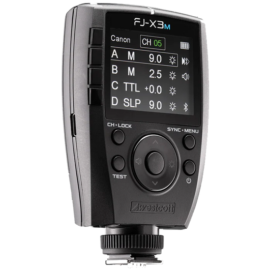 Westcott FJ-X3 M Universal Wireless Flash Trigger with Multi-Brand Camera Mount
