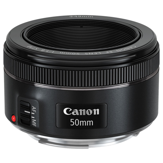 Canon EF 50mm f/1.8 STM Lens & Speedlite EL-100 Creative Photography Kit