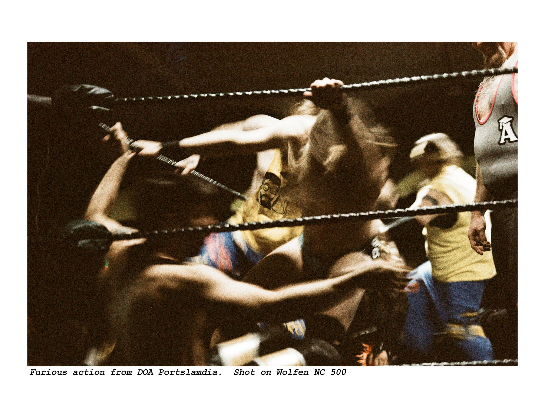 Lab Gallery for September 2023: Wrestling With Film by Mick Koontz