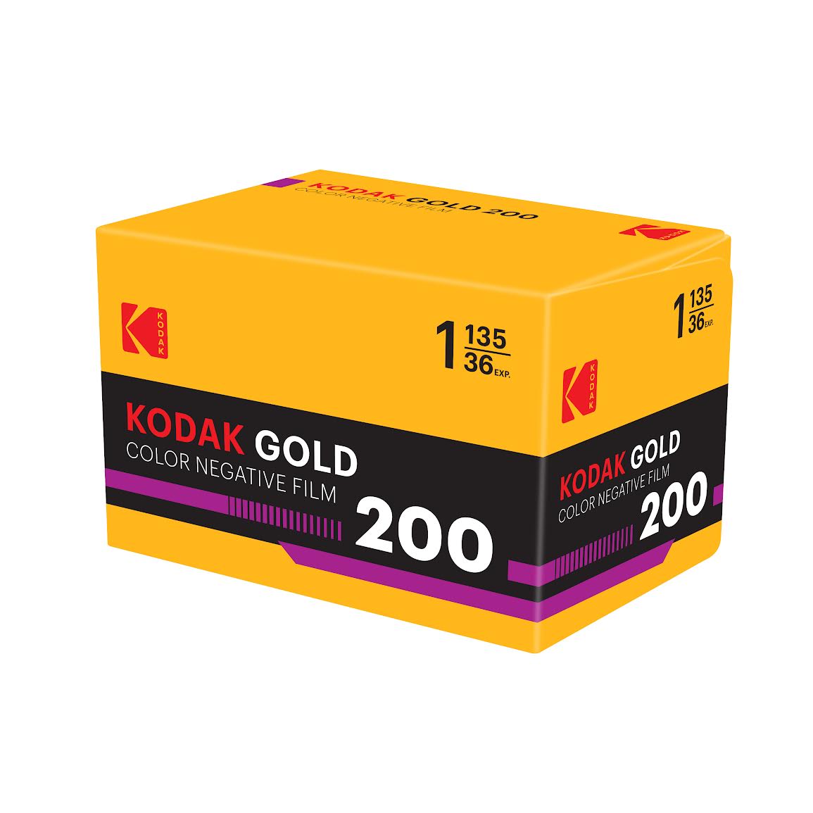 Kodak Eastman GOLD 200 Color Negative - 35mm Film, 36 Exposures