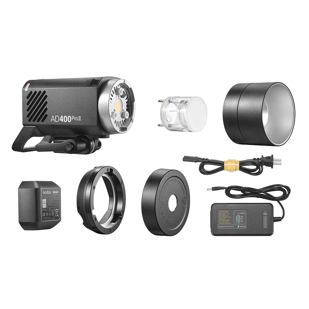 OPEN-Godox AD400 ProII  Witstro All-In-One Outdoor Flash