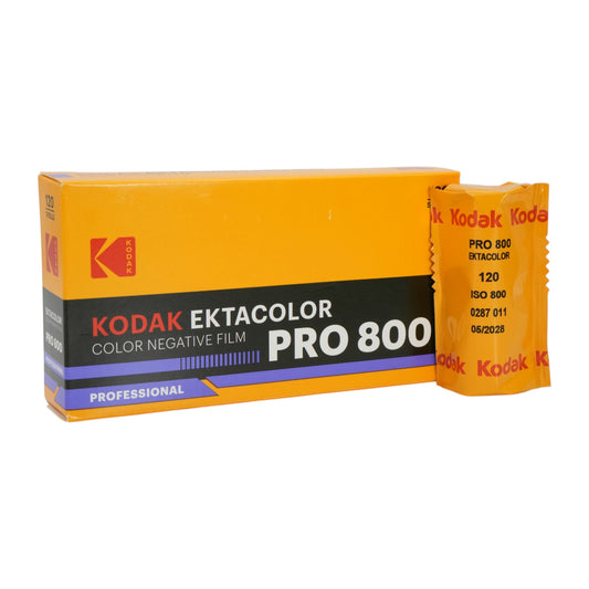 Kodak Ektacolor Pro 800 Color Negative Film (120 Roll Film)