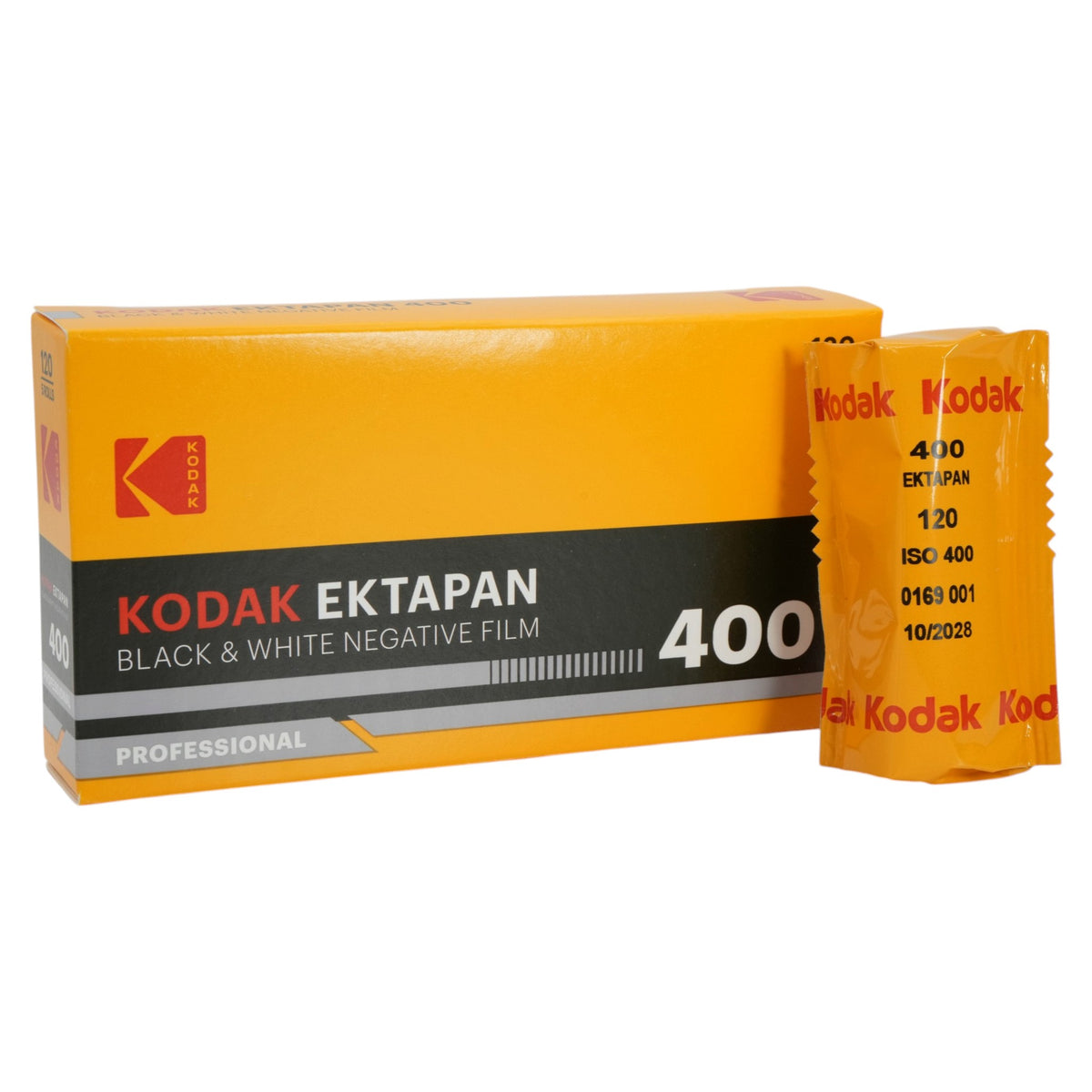Kodak Ektapan 400 Black and White Negative Film (120 Roll Film, 5-Pack)