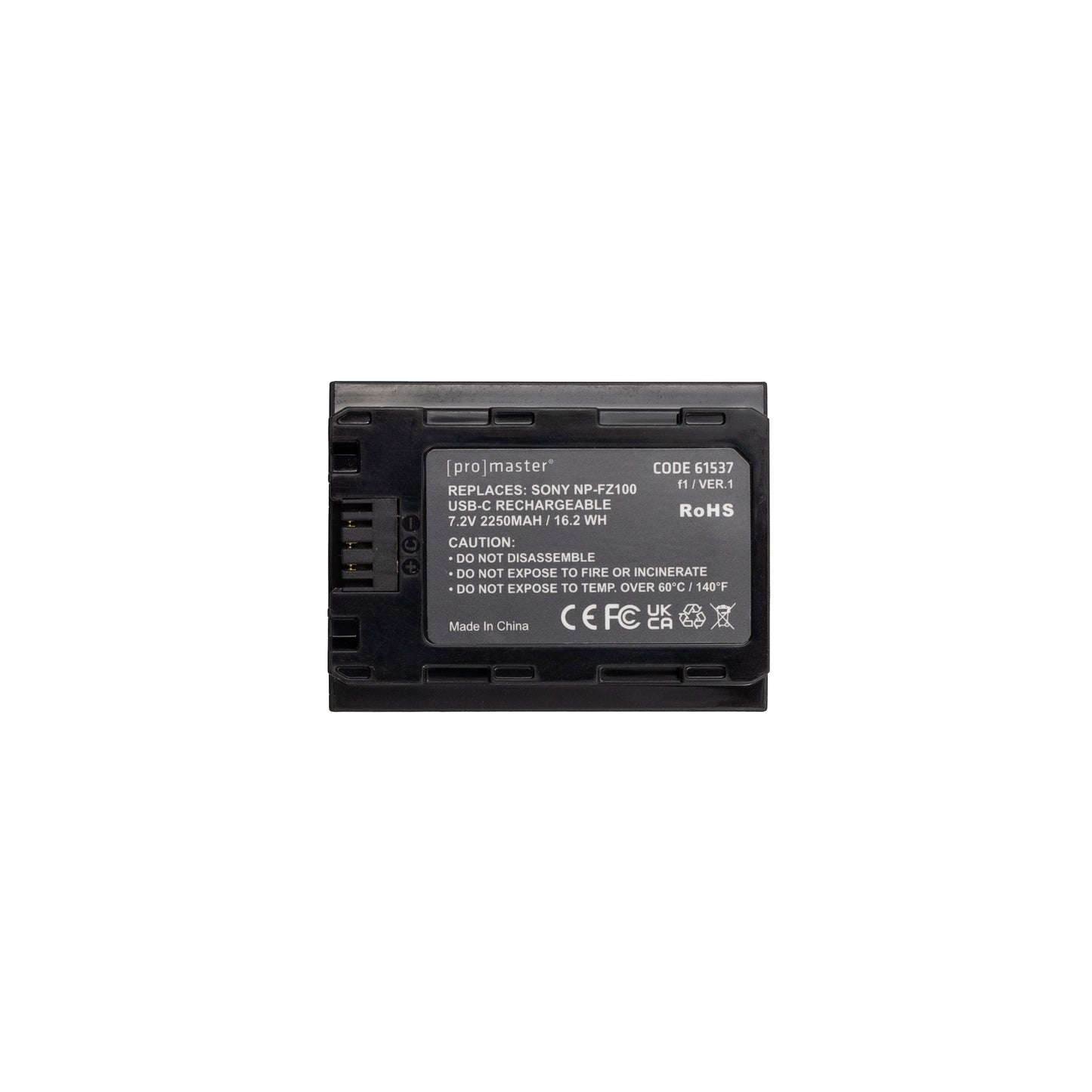 Promaster Li-ion Battery for Sony NP-FZ100 with USB-C Charging