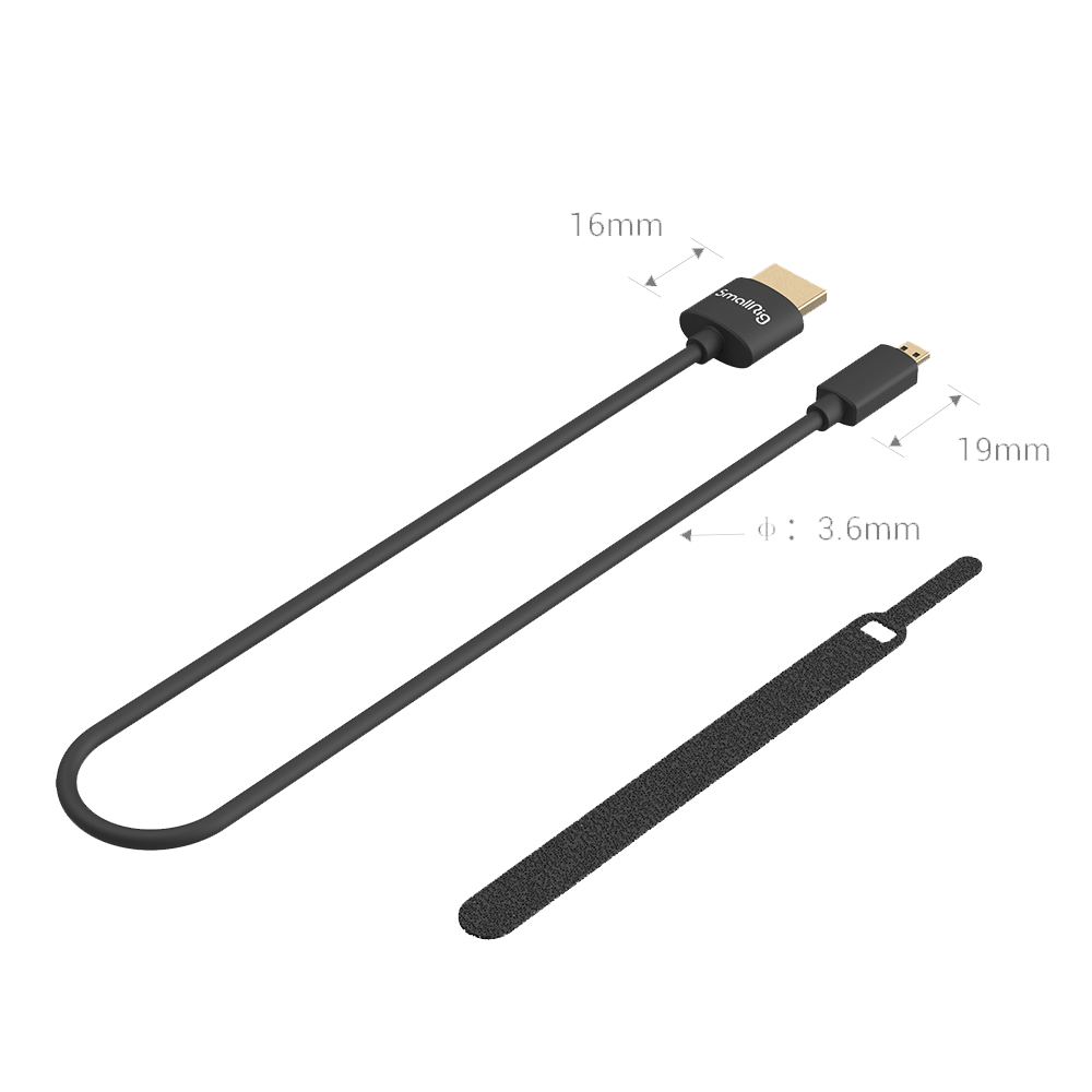 SmallRig Ultra Slim 4k HDMI Cable