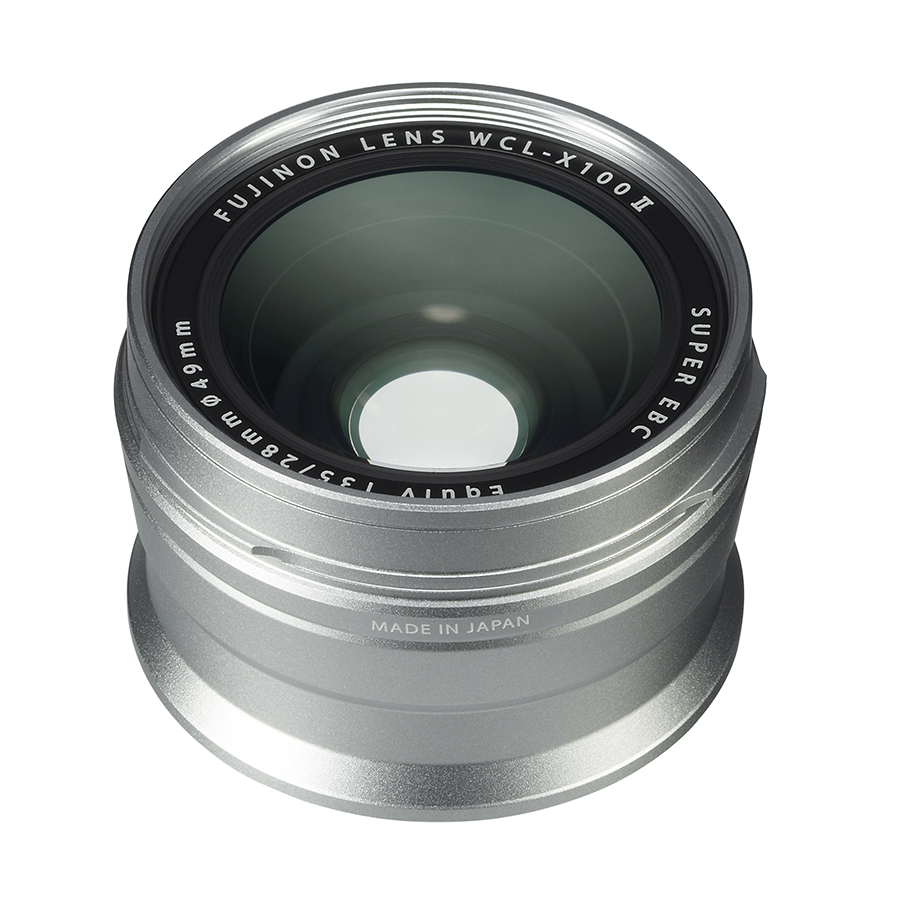 Fujifilm WCL-X100 II Wide Conversion Lens - Silver