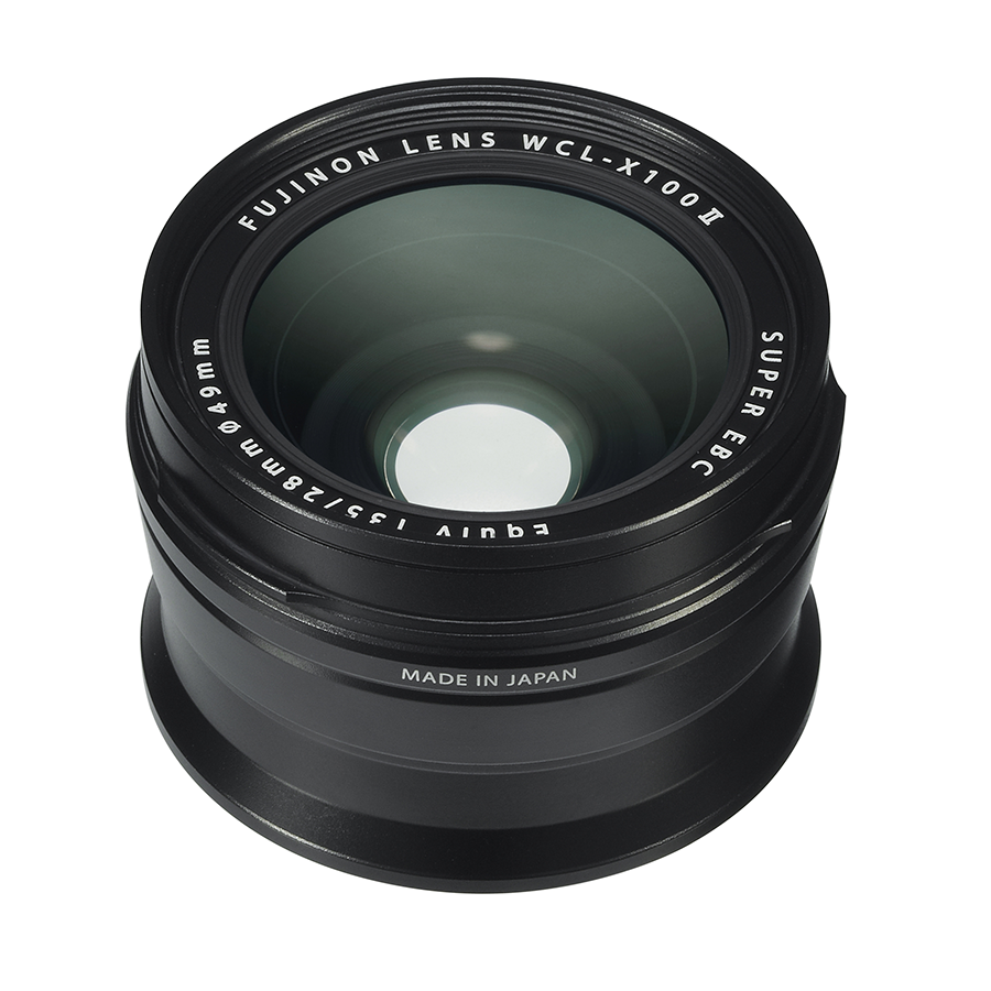 Fujifilm WCL-X100 II Wide Conversion Lens - Black