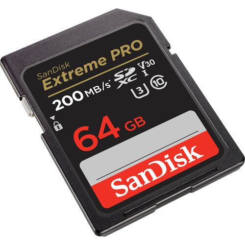 OPEN BOX - Sandisk Extreme Pro SDXC UHS-I Memory Card - 64GB