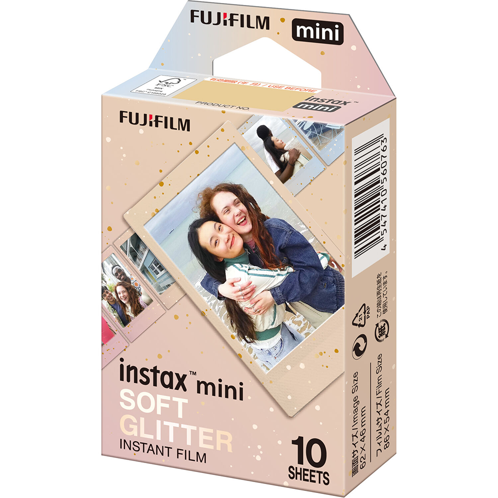 FUJIFILM INSTAX MINI Soft Glitter  (10 Exposures)