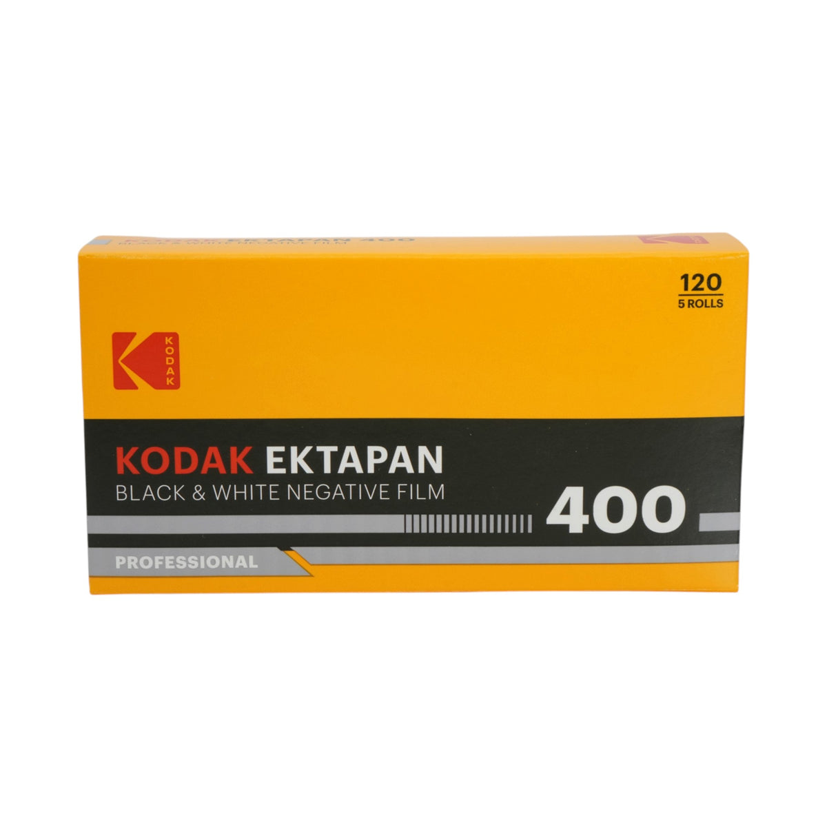 Kodak Ektapan 400 Black and White Negative Film (120 Roll Film, 5-Pack)
