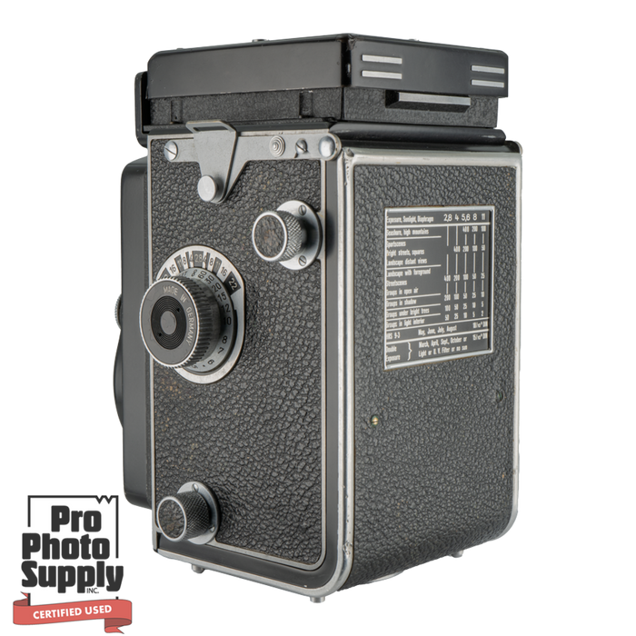 Rolleiflex A with Zeiss Opton Tessar 80mm f/2.8 Lens
