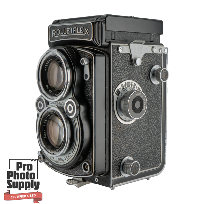 Rolleiflex A with Zeiss Opton Tessar 80mm f/2.8 Lens