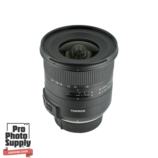 Tamron 10-24mm f/3.5-4.5 Di II VC HLD Lens for Nikon F-Mount