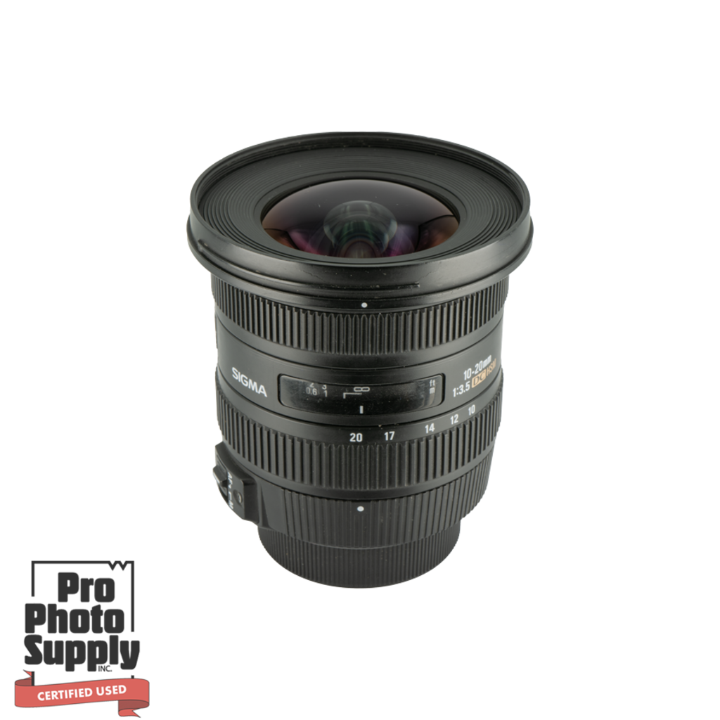 Sigma EX 10-20mm f/3.5 DC HSM Lens for F-Mount