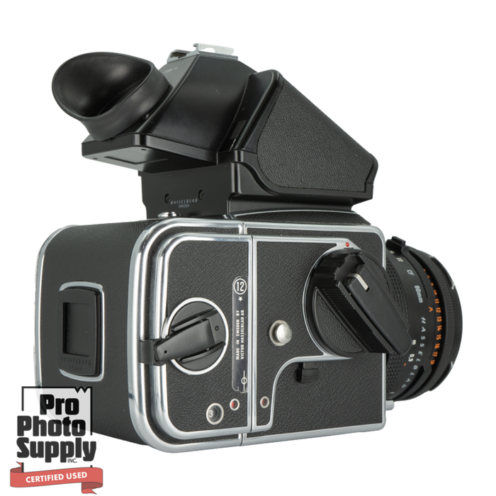Hasselblad 500cm Medium Format Camera with Zeiss 80mm f/2.8 Planar CF T* Lens