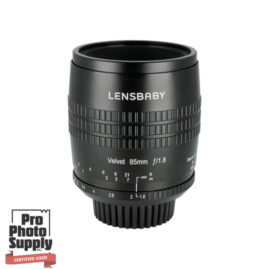 Lensbaby Velvet 85mm f/1.8 Macro - Nikon F Mount