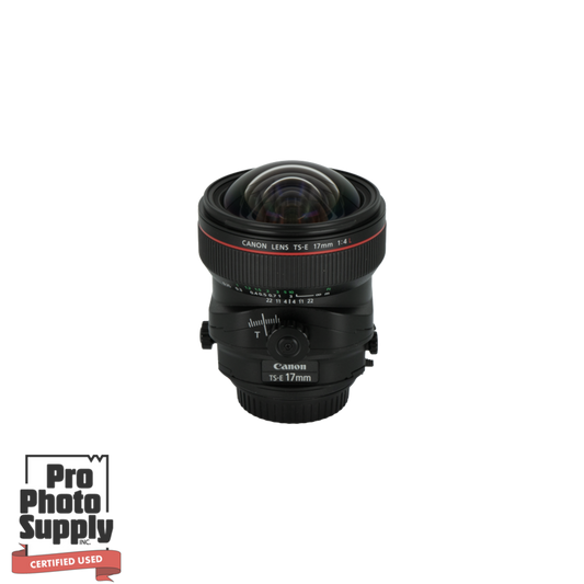 Canon EF TS-E 17mm f/4 Tilt-Shift DSLR Lens