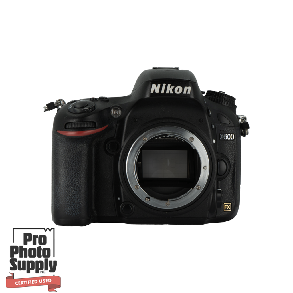 Nikon D600 FX DSLR Camera Body