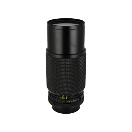 Tou/Five Star 75-200mm f/4.5 Macro Lens for Canon FD