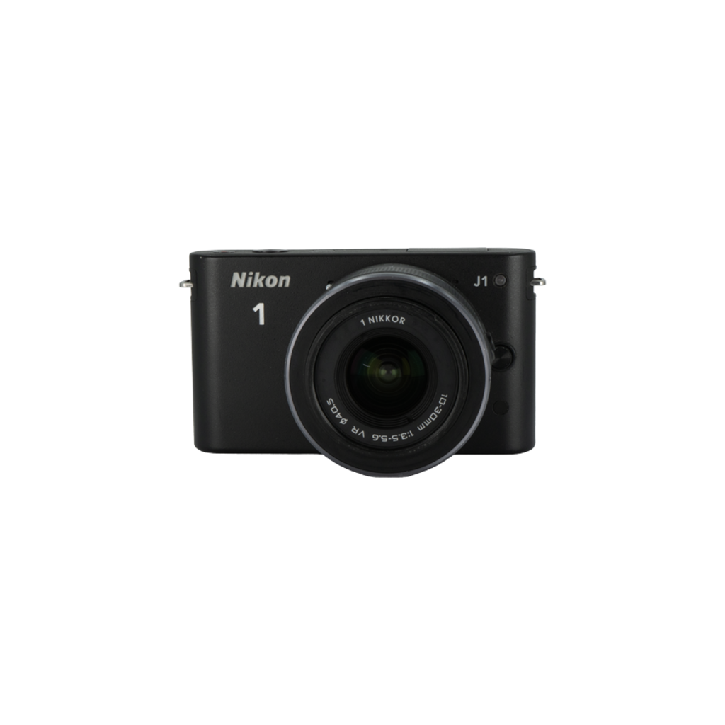 Nikon 1 J1 one inch sensor point and shoot camera with 10-30mm f/3.5-5.6 1 mount lens