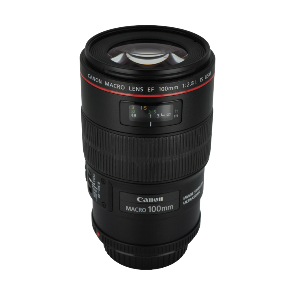 Canon EF 100mm f/2.8 L IS USM full frame DSLR macro lens