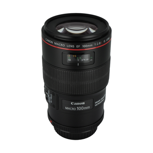 Canon EF 100mm f/2.8 L IS USM full frame DSLR macro lens