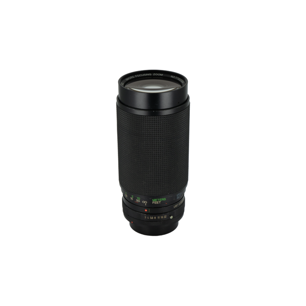 Vivitar 35-200mm f/3-4.5 telephoto zoom lens for canon FD