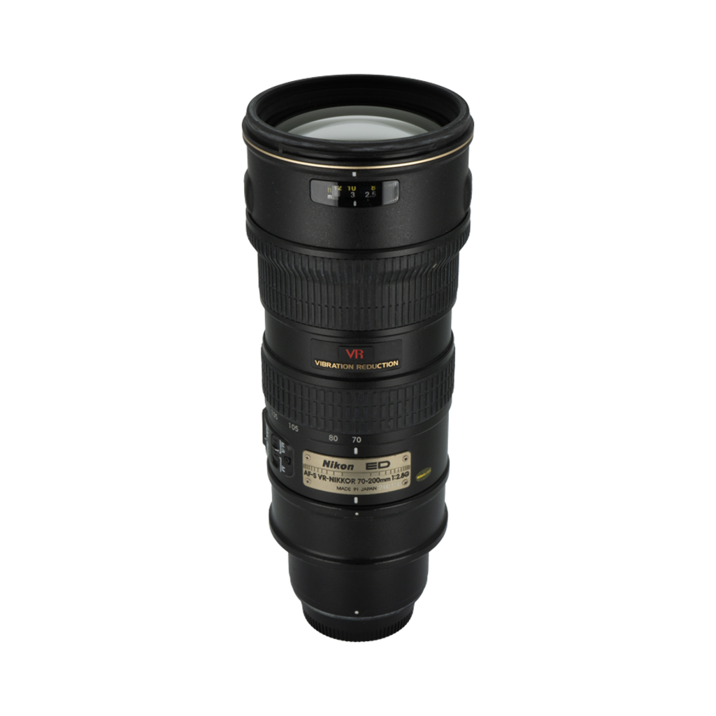 Nikon AF-S 70-200mm f/2.8 G VR full frame DSLR lens for nikon F