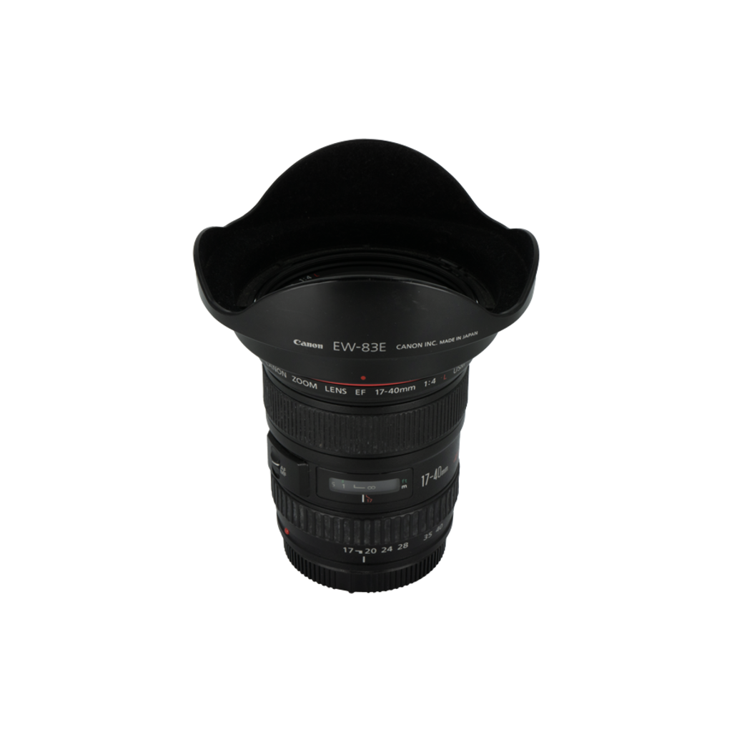 Canon 17-40mm f/4 L full frame DSLR lens