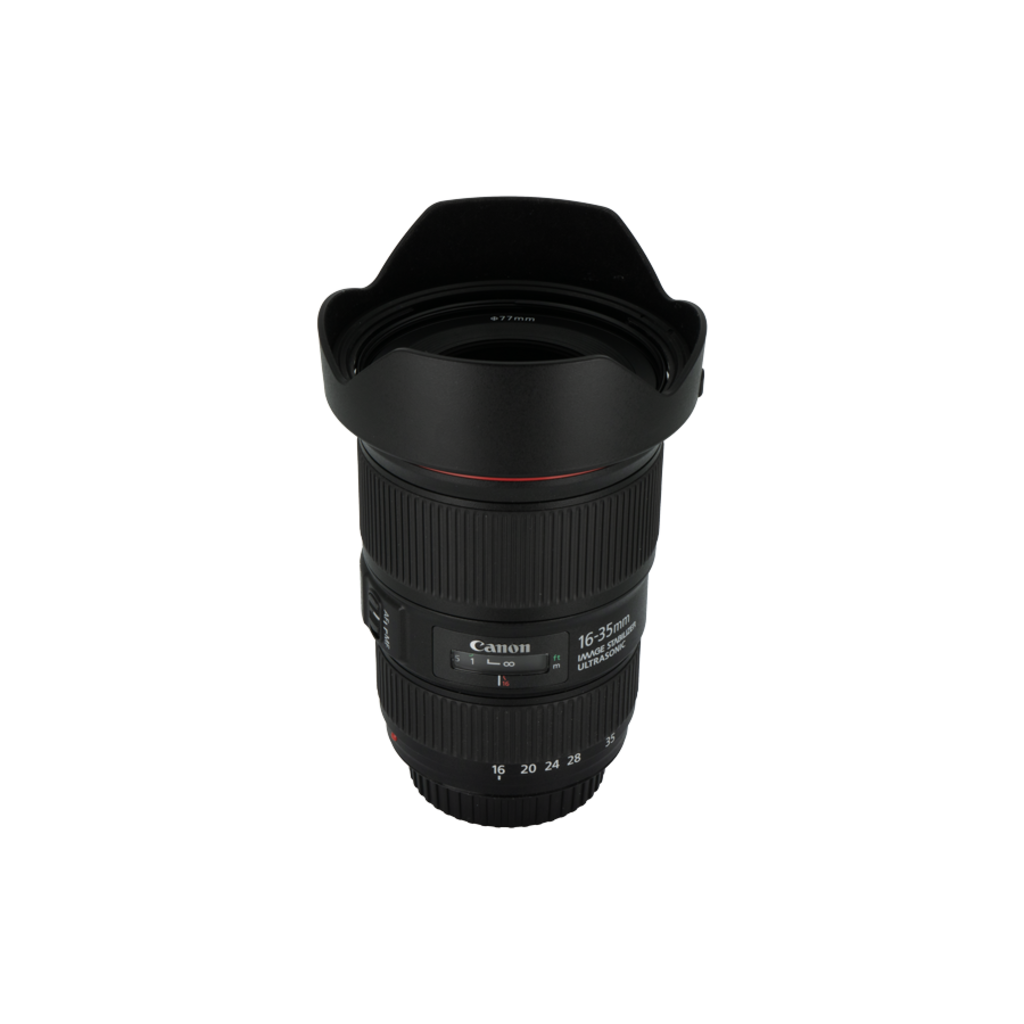 Canon 16-35mm f/4 L IS USM full frame DSLR zoom lens for canon ef