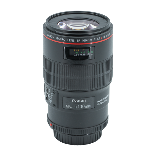 Canon EF 100mm f/2.8 L IS USM DSLR Macro Lens